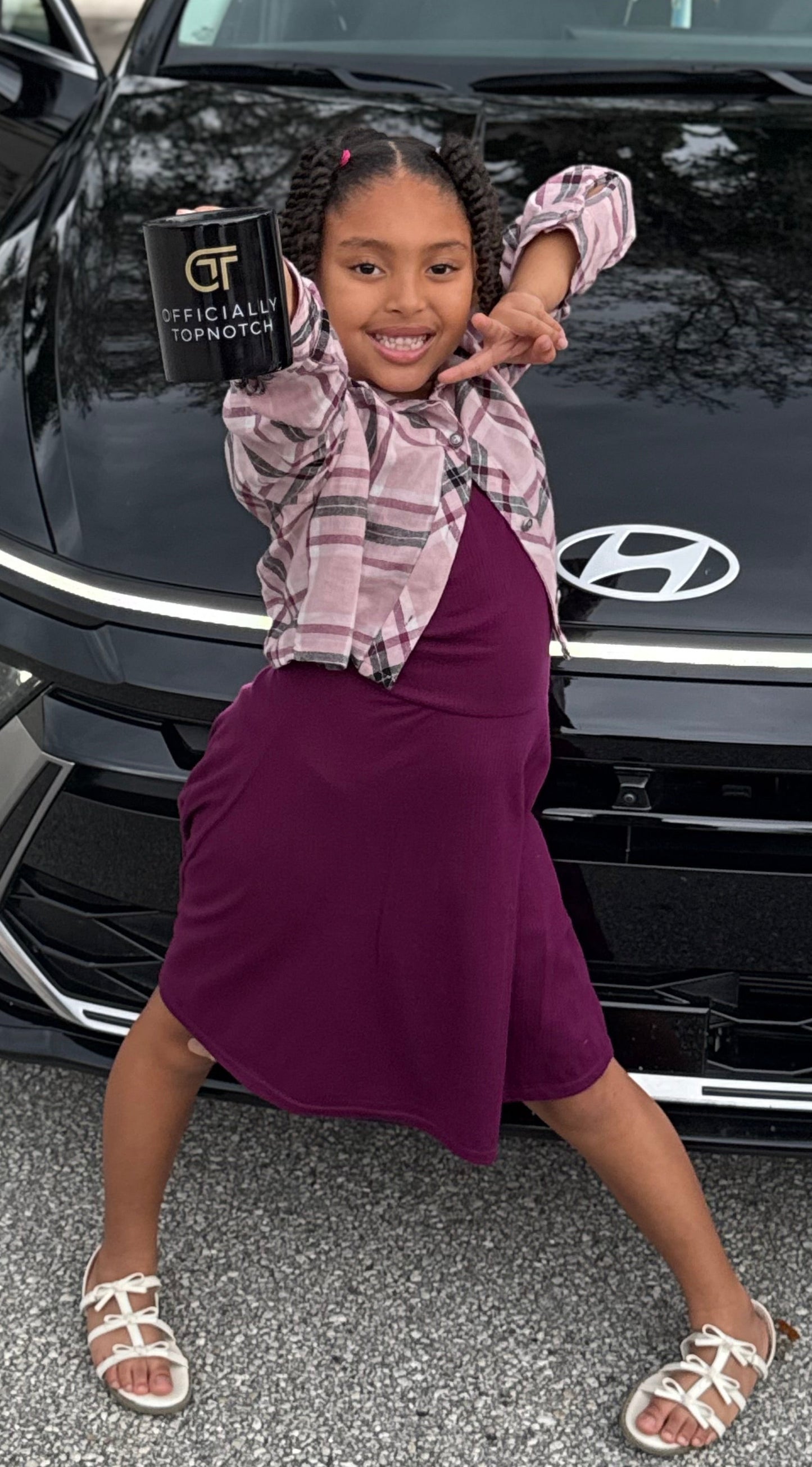 OfficiallyTopNotch Black Glossy Mug