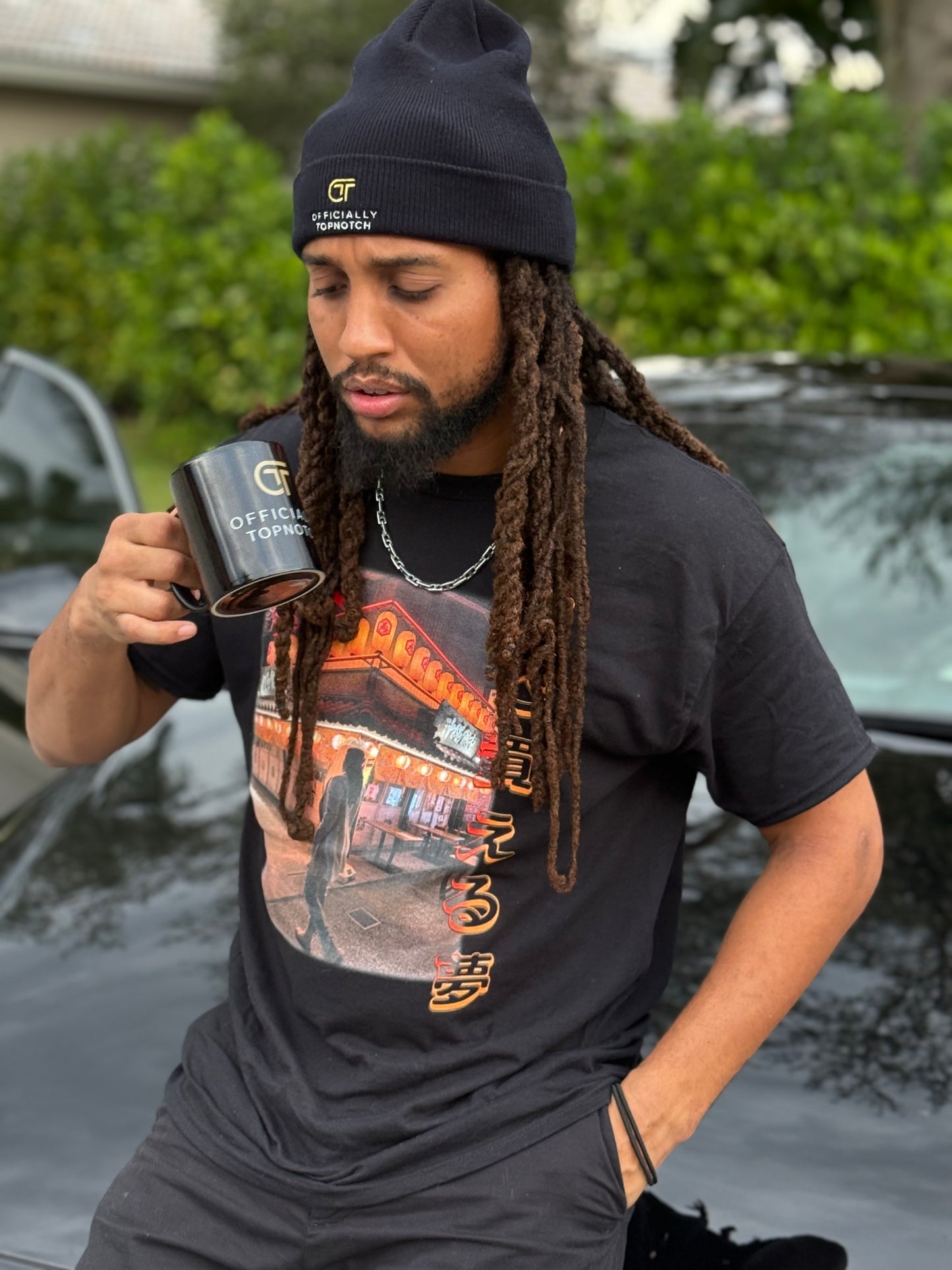 OfficiallyTopNotch Black Glossy Mug