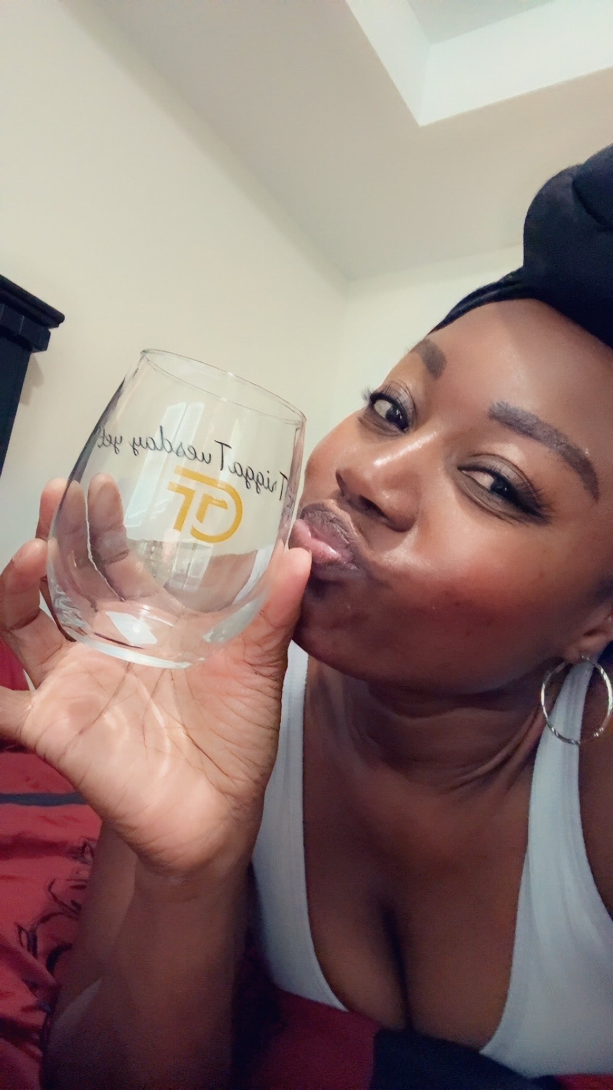 TriggaTuesday Wine Glass