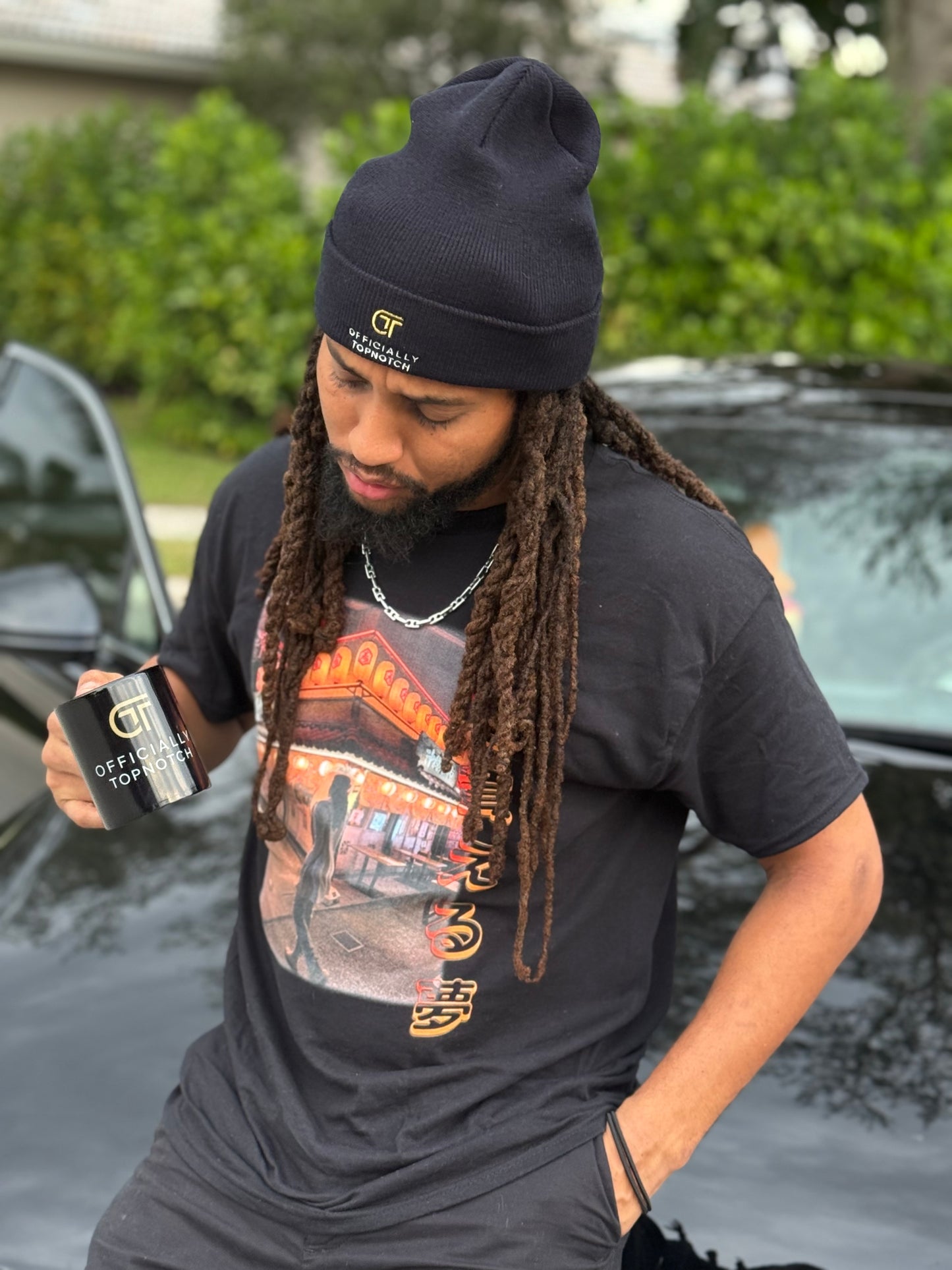 OfficiallyTopNotch Black Glossy Mug